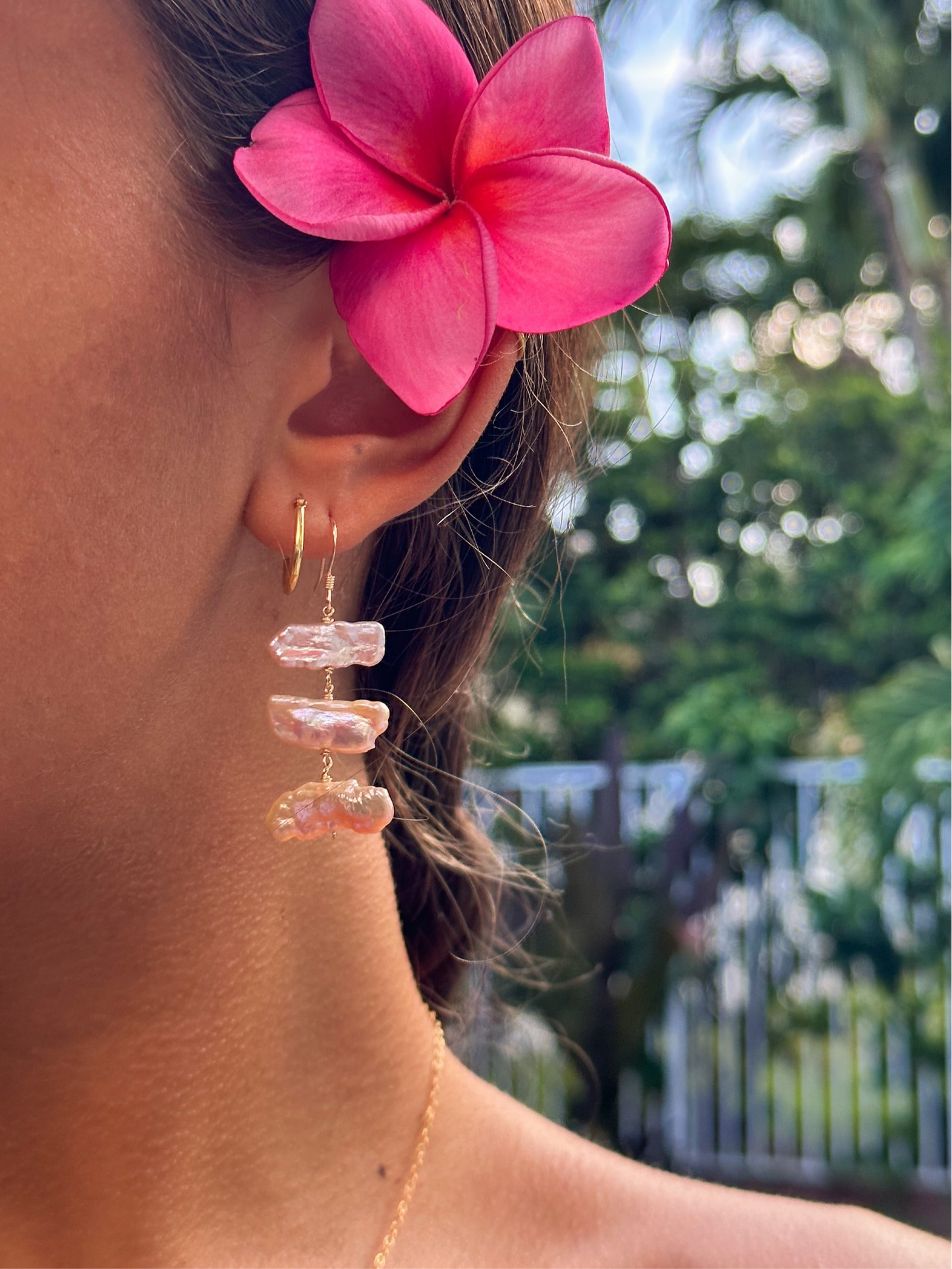 Sunset earrings