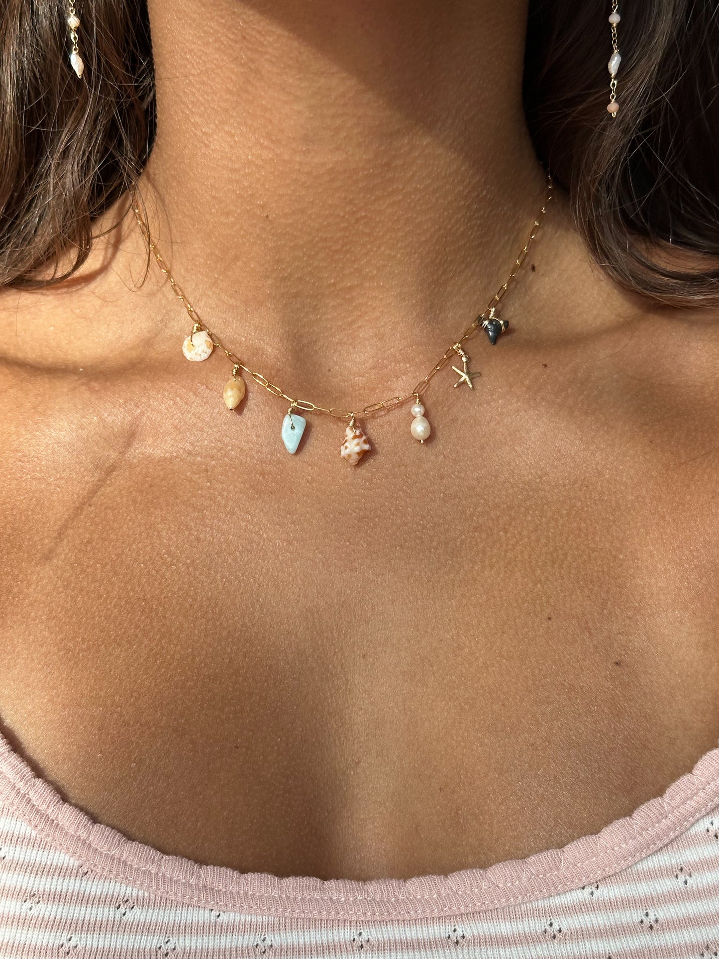 Harbor charm necklace