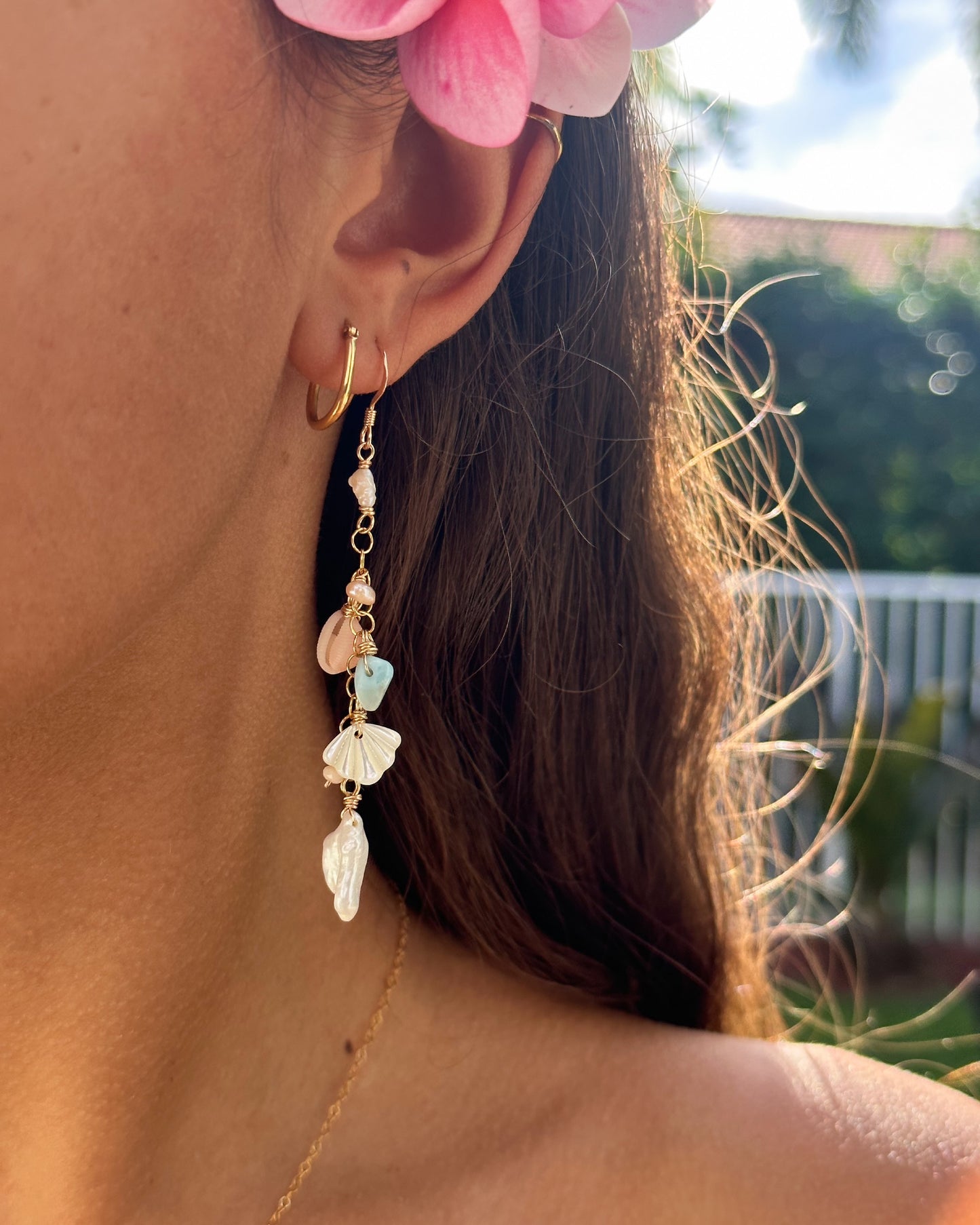Sandbar Charm Earrings