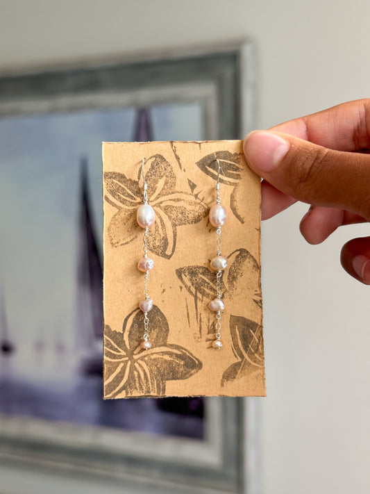 Waterfall Earrings *Sterling silver