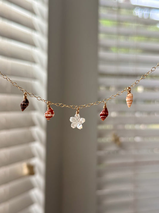 Ocean charm necklace
