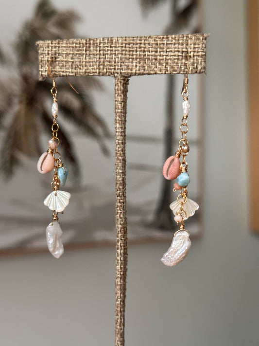 Sandbar Charm Earrings