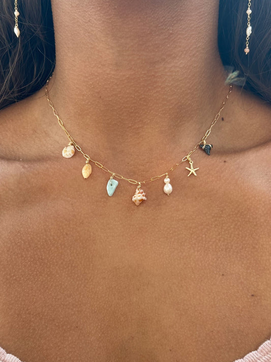 Harbor charm necklace